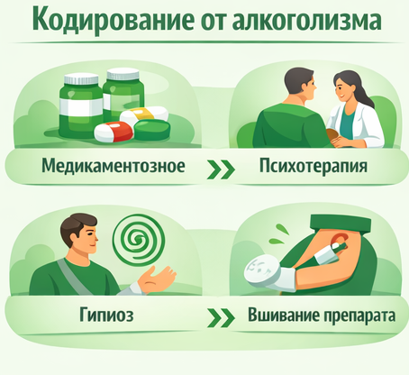 кодирование от алкоголизма в Болотном Санати